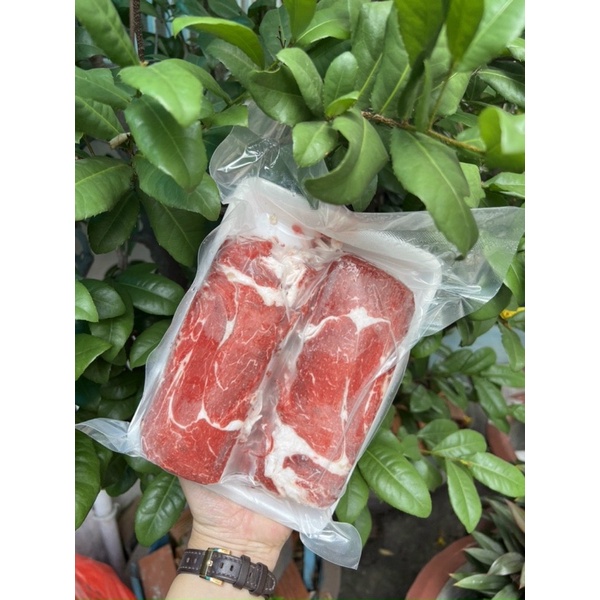 Ba Rọi Bò Mỹ Cắt Lát 450g