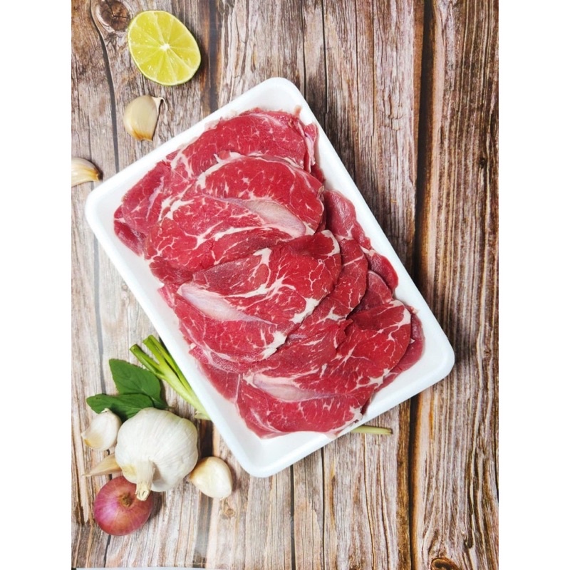 Ba Rọi Bò Mỹ Cắt Lát 450g