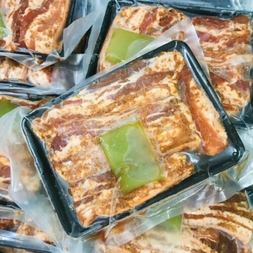 Ba Rọi Ướp Xả Ớt – Túi 500Gr