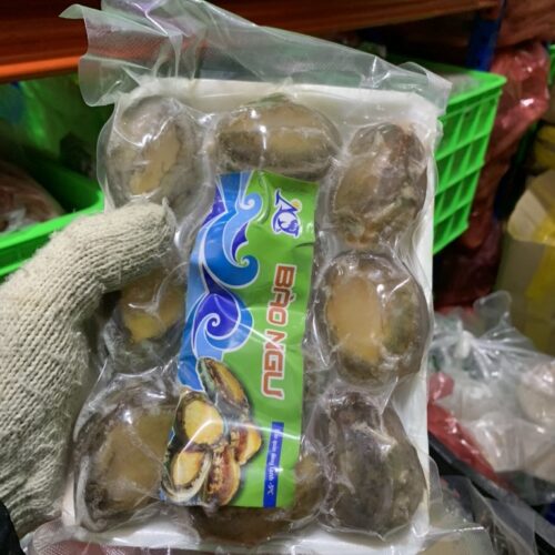 Bào Ngư Hàn Quốc Size 8-10 Con – Túi 500Gr