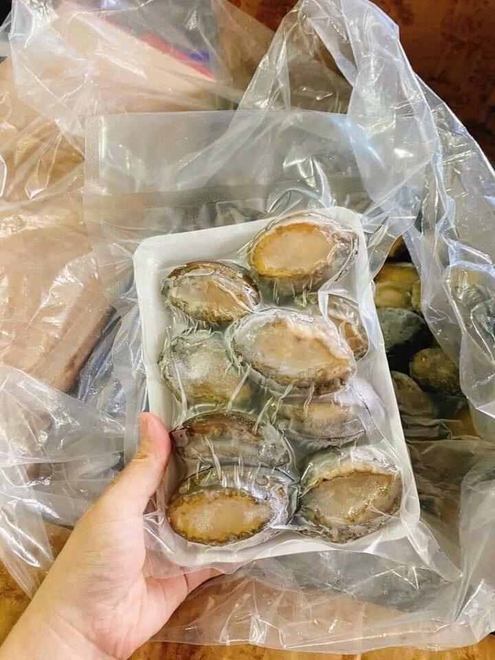 Bào Ngư Hàn Quốc Size 8-10 Con – Túi 500Gr