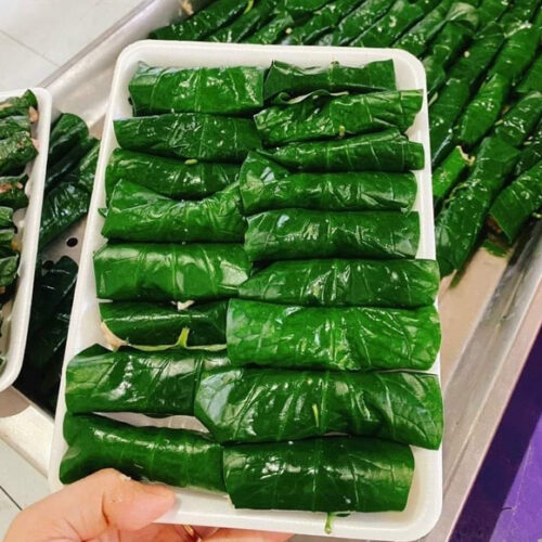 Bò Cuộn Lá Lốt - Khay 20 Cuộn