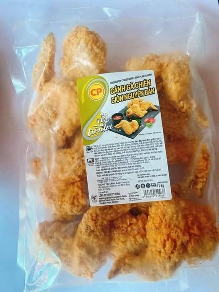 Cánh Gà Chiên CP – Túi 1,3kg 10 Cái