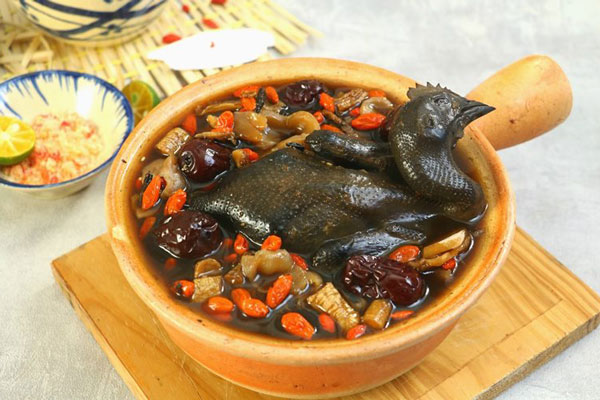 Gà Ác Tiềm Thuốc Bắc Set 2 Con