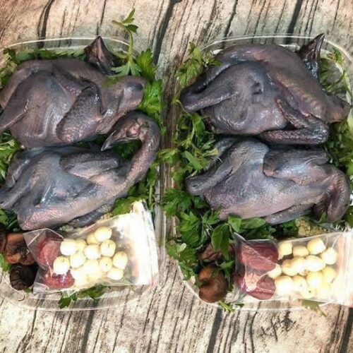 Gà Ác Tiềm Thuốc Bắc Set 2 Con