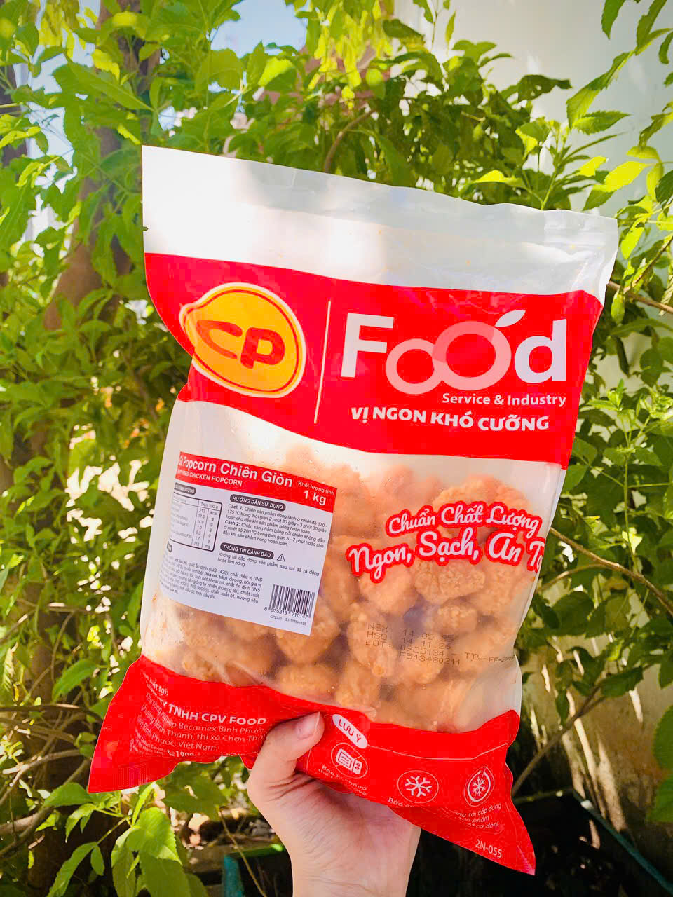 Gà Popcorn Chiên Giòn CP Gói 1kg