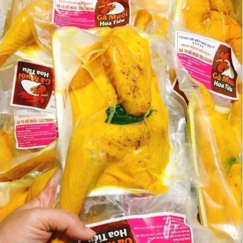 Gà Ta Ủ Muối Hoa Tiêu Vỹ Nữa Con