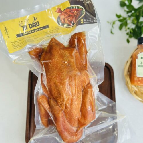 Gà Ủ Xì Dầu Không Đầu Chân Siêu Phẩm – Túi 1KG