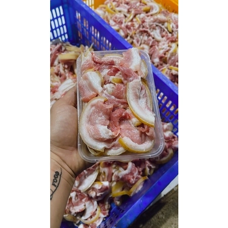 Heo Rừng Lai Làm Sạch Cắt Lát Sẵn Hộp 500g