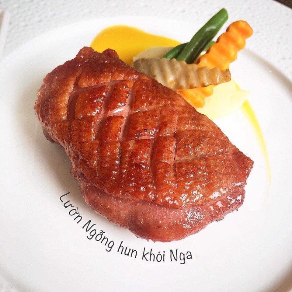 Lườn Ngỗng Hun Khói Nga 4 Miếng