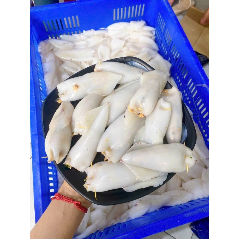 Mực Nhồi Thịt - Khay 300Gr