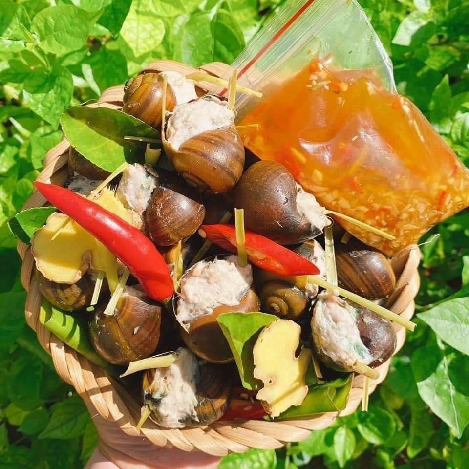 Ốc Nhồi Thịt Khay 12 Con