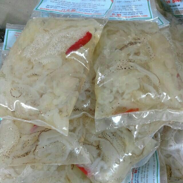 Sứa Biển 1Kg Luôn Nước Thịt Bên Trong 400G