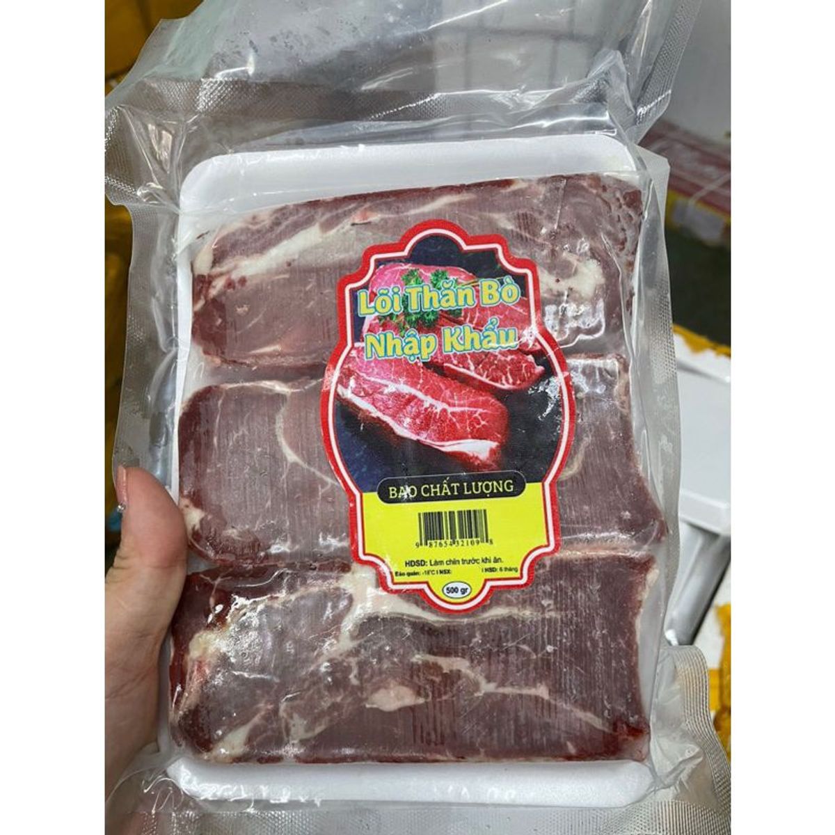 Thịt Bò Phần Lõi Thăn Siêu Mềm – Túi 800g