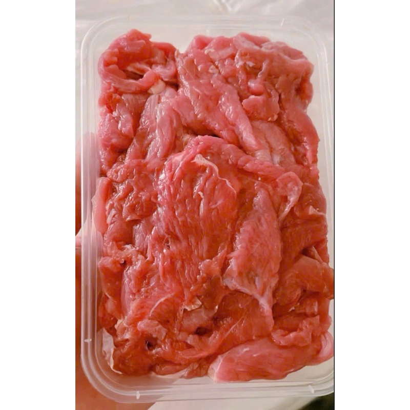 Thịt Bò Tái Thái Lát Mỏng Hộp 400g