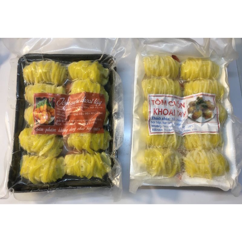 Tôm Cuộn Khoai Tây- Bịch 10 Con