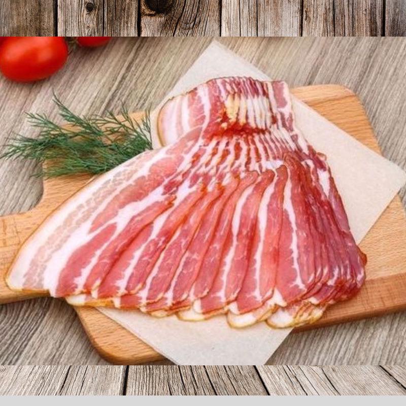 Xông Khói Thịt Ba Rọi Heo Cắt Lát