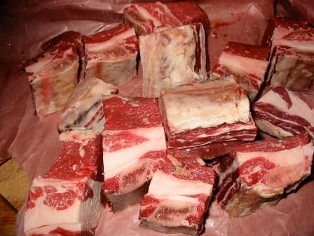 Xương Sườn Bò Úc Cắt Sẵn Túi 900g