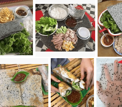 Bánh Tráng Nhúng Mè Đen 50 Bánh Đặc Sản Phan Răng 1kg - Mua Ngay!