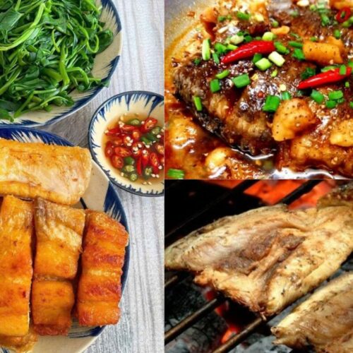 Cá Dứa Nuôi 1 Nắng Ướp Tỏi Ớt – Vĩ 500Gr Ngon Chuẩn Vị Miền Tây Giá Tốt