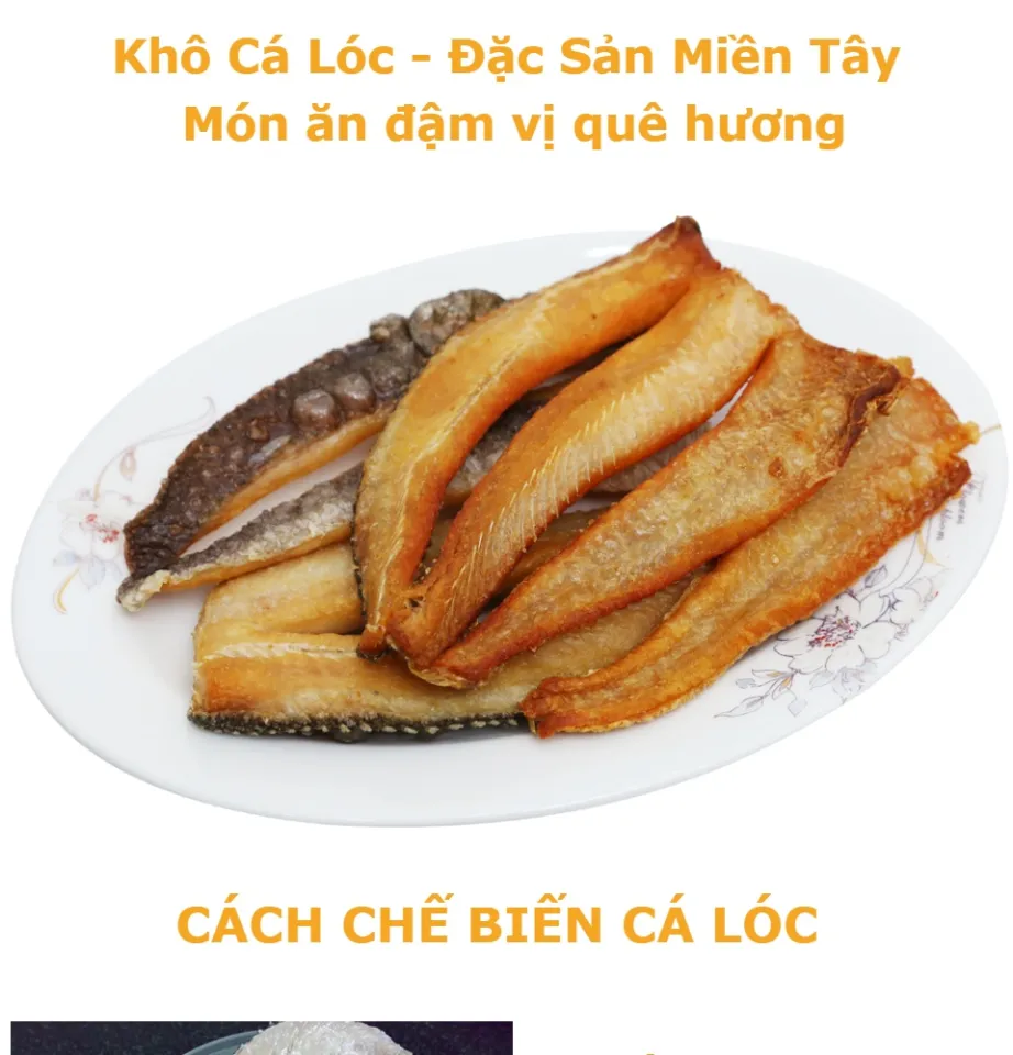 Cá Lóc 1 Nắng 1kg: Đặc Sản Khô Ngon Khó Cưỡng Từ Miền Tây