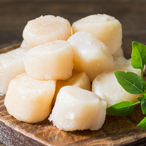 Cồi Sò Điệp Nhật Size 60-80 – Túi 1Kg