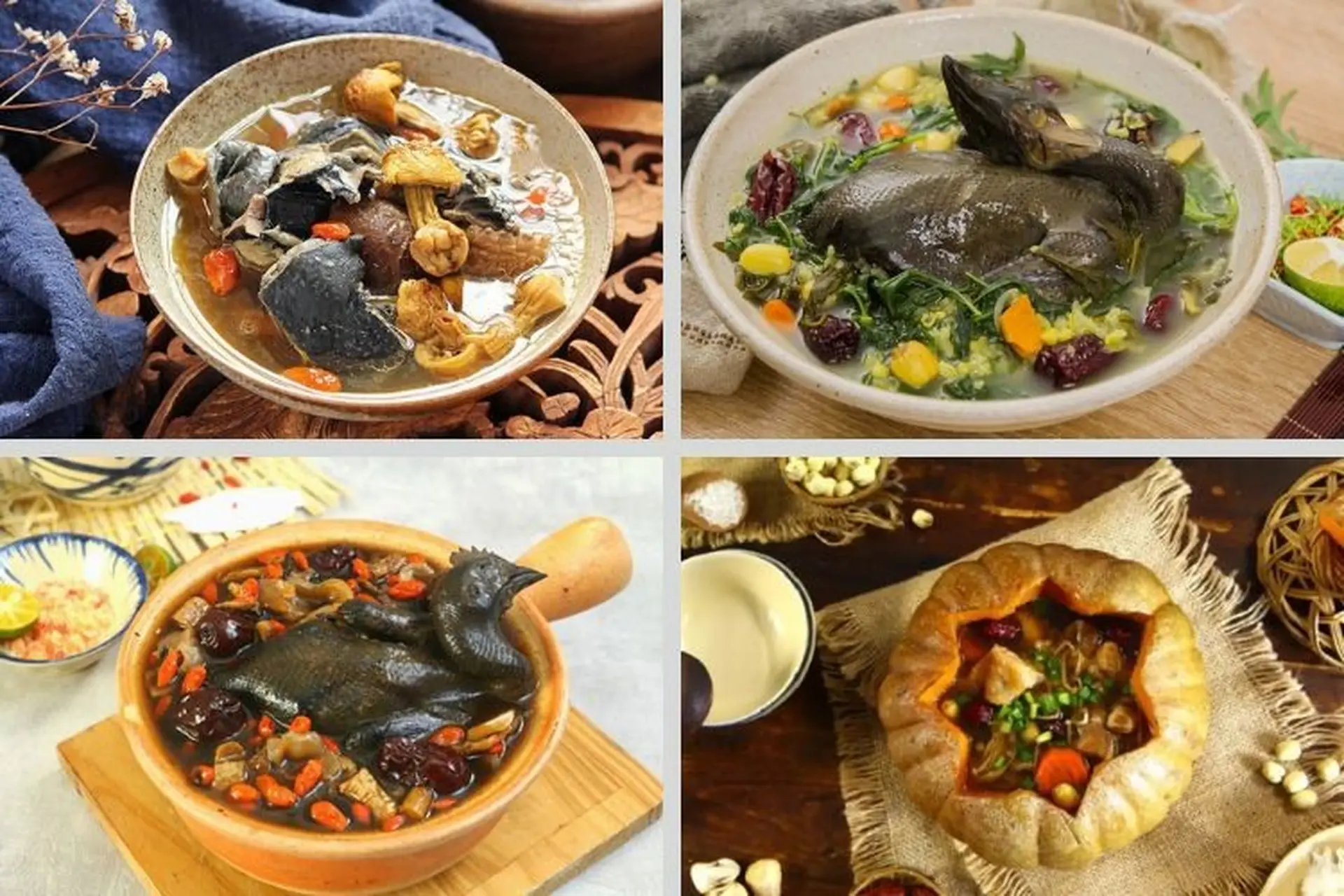 Gợi Ý 5+ Món Ngon Bổ Dưỡng Từ Gà Ác Nguyên Con 500g800g: Từ Tiềm Bổ Đến Hầm Thuốc Bắc