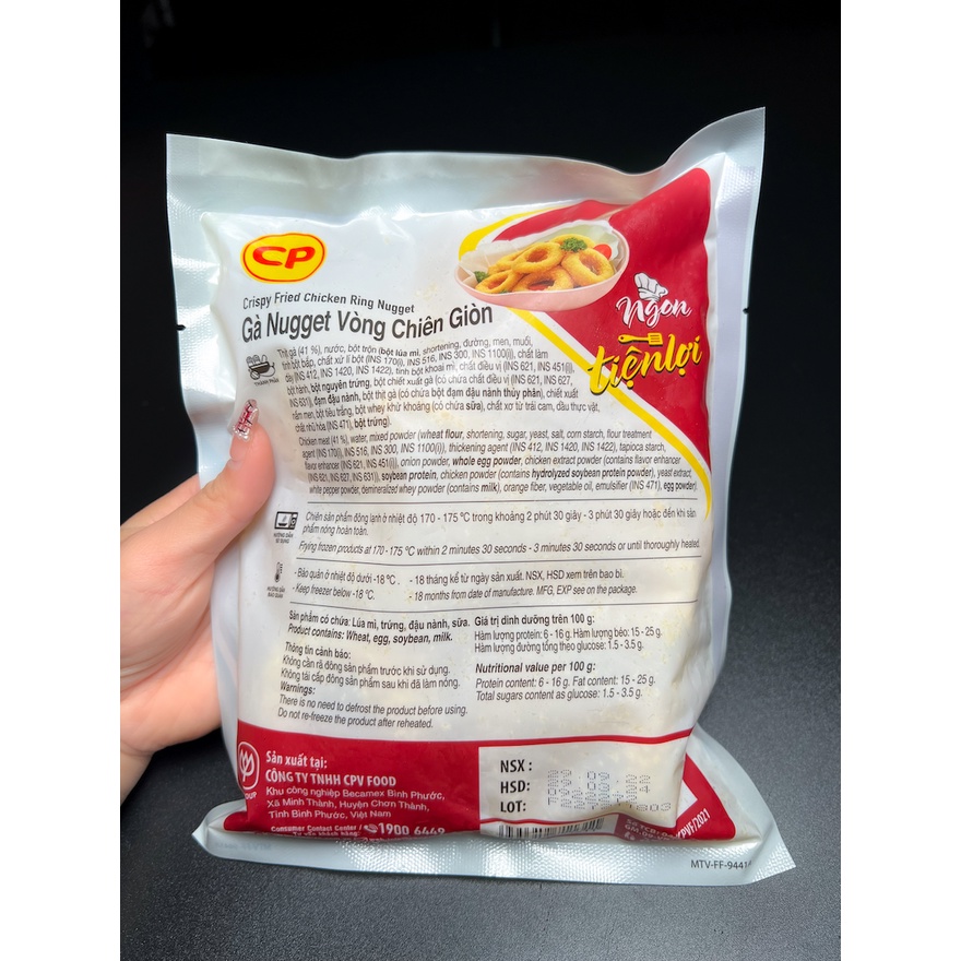 Đánh Giá Chi Tiết Gà Nugget Vòng CP: Thành Phần Dinh Dưỡng, Chất Lượng và An Toàn Thực Phẩm