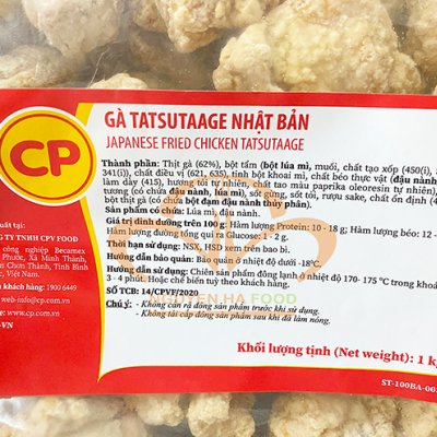 Gà Tatsutaage Tem Đen CP: Giải Pháp Tiện Lợi Cho Bữa Ăn Gia Đình