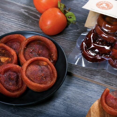 Hồng Chén Đà Lạt Sấy Dẻo Túi 500Gr - Đặc Sản Quà Biếu Ngon Chuẩn Vị