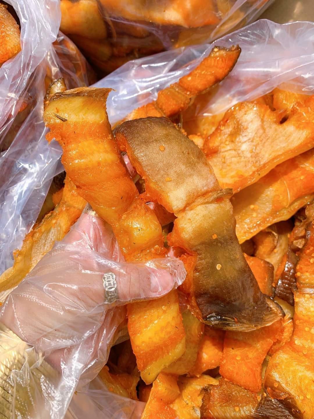 Khô Cá Ngát Cắt Khúc 2 Nắng: Hương Vị Đặc Sản Miền Tây Gói Gọn Trong Túi 500Gr