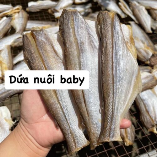 Khô Dứa Nuôi Baby 3 Nắng Khô Ráo - Bịch 1Kg: Ăn Dặm An Toàn, Bổ Dưỡng
