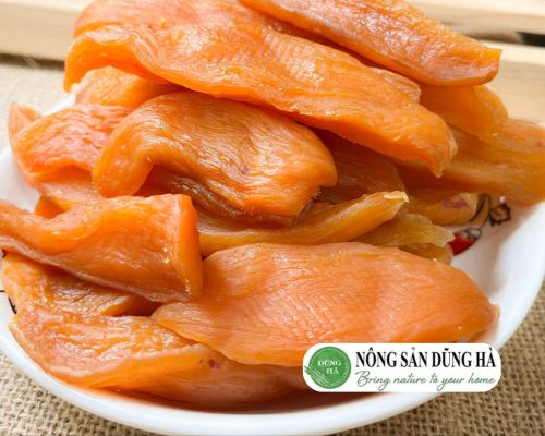 Khoai Lang Mật Sấy Dẻo Túi 500G Đặc Sản: Mềm Dẻo Ngọt Tự Nhiên