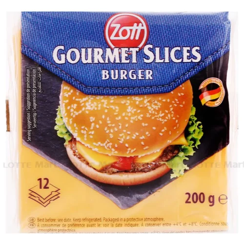 Phô Mai Lát Burger Slices 84 Miếng 1kg - Giá Tốt, Tiện Lợi Cho Burger