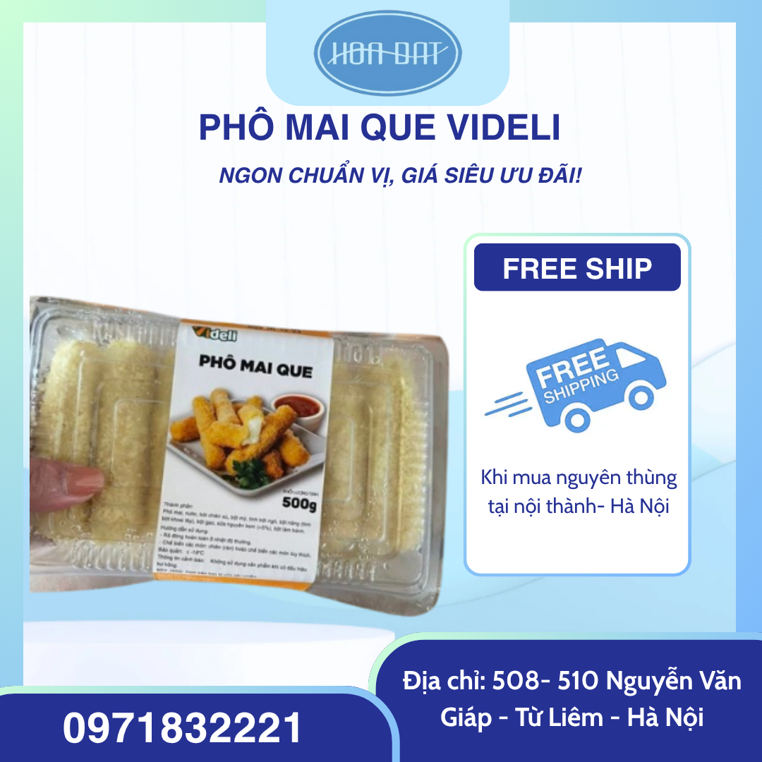 Phô Mai Que Videli 500Gr: Giải Pháp Tiện Lợi Cho Món Ăn Vặt Giòn Rụm (Trả Lời User Intent Chính)