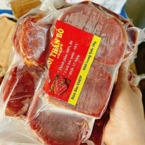 Thịt Bò Phần Lõi Thăn Siêu Mềm – Túi 800g