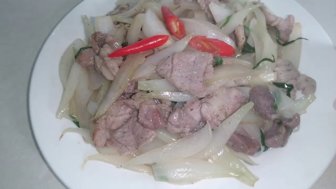 Ướp Thịt Heo Xào Hành Tây: Bí Quyết Tẩm Ướp Gia Vị Đậm Đà, Thơm Ngon