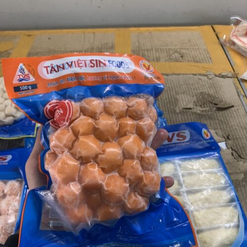 TVS Tôm Viên Tân Việt Sin 500g Loại 120v/Kg - Mua Ở Đâu, Giá Tốt?