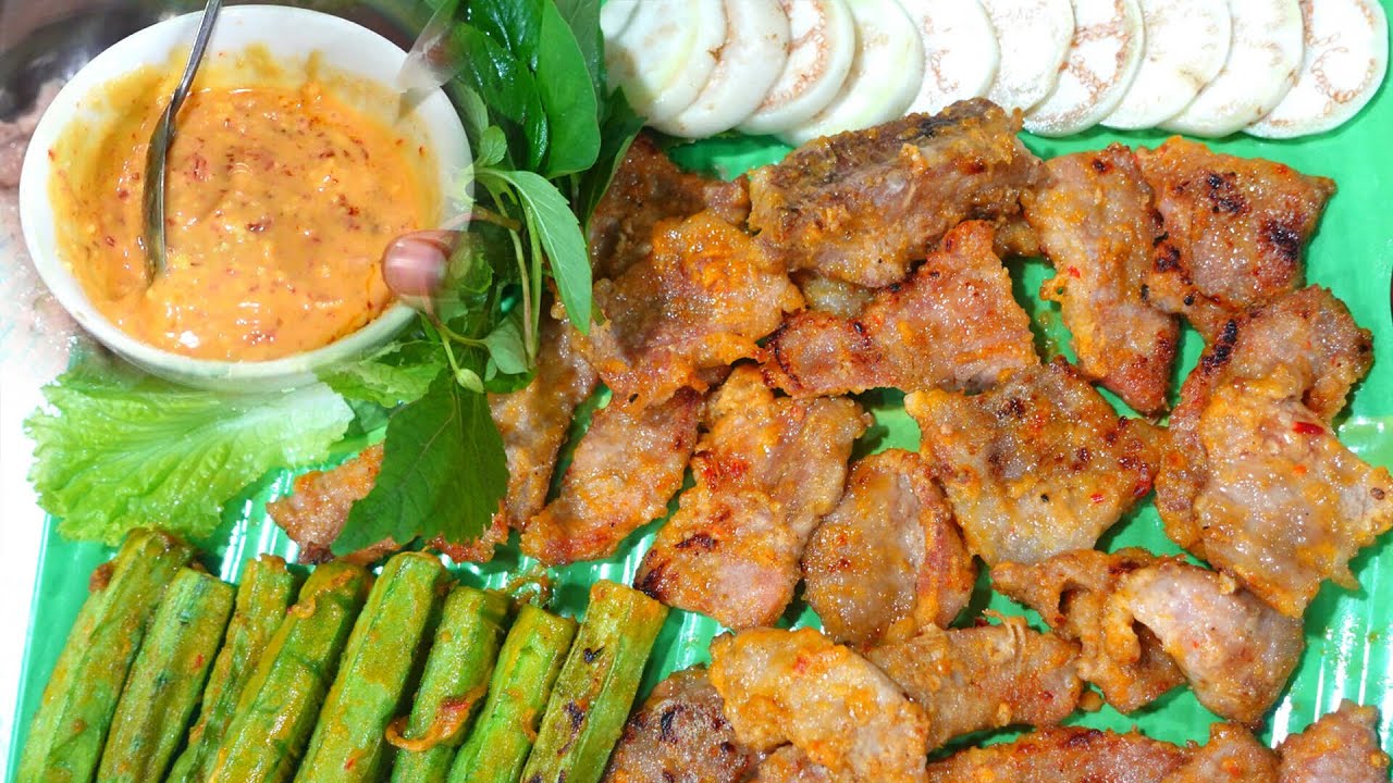 Hướng Dẫn Chi Tiết Cách Nướng Vú Heo Ướp Chao Tem Đỏ Tại Nhà